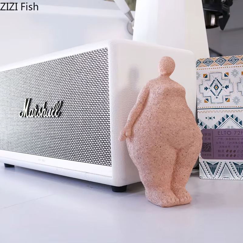 Statue de figurines de Yoga pour grosse fille