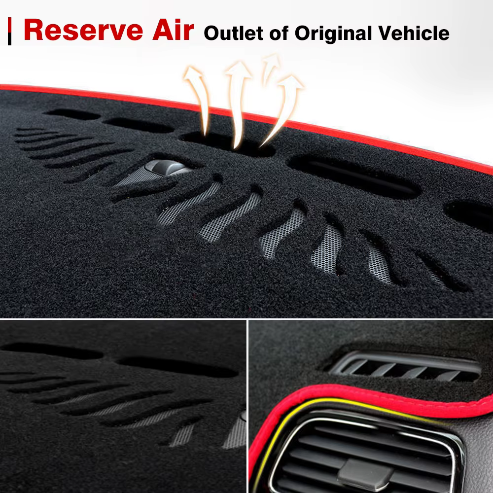 Couverture de tableau de bord de voiture pour Chevrolet Suburban Tamangez, Avalanche, Silverado, GMC, Yukon, Sierra, 2007-2013, 08, 09, 10, 11, 12, Polymères, Tapis, Prada Board Cover