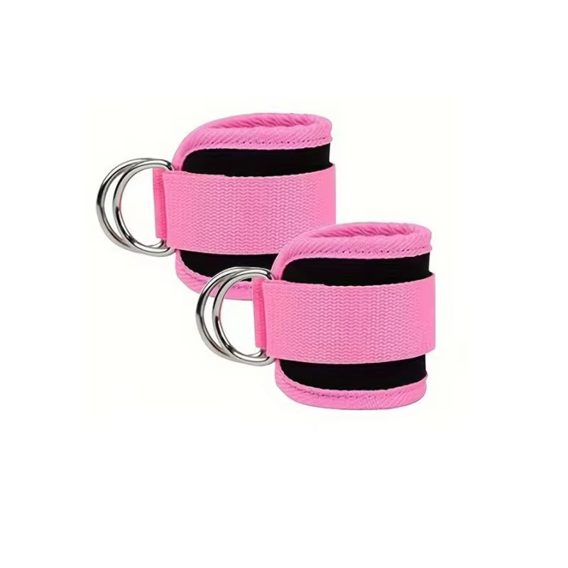 Sangle de cheville fine réglable avec doubles anneaux