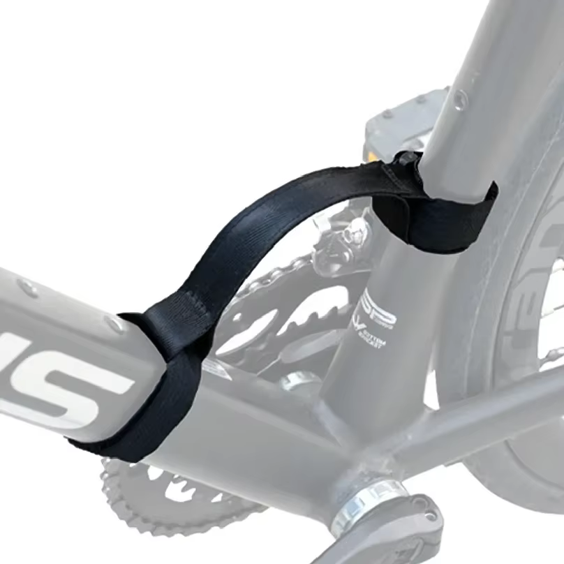 Sangle de transport de vélo, sangles à main, sangles d'organisation de cravate de bagages, sangles portables d'économie d'effort, équipement de vélo
