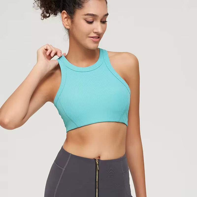 Soutien-gorge gilet de sport intégré avec sous-vêtements