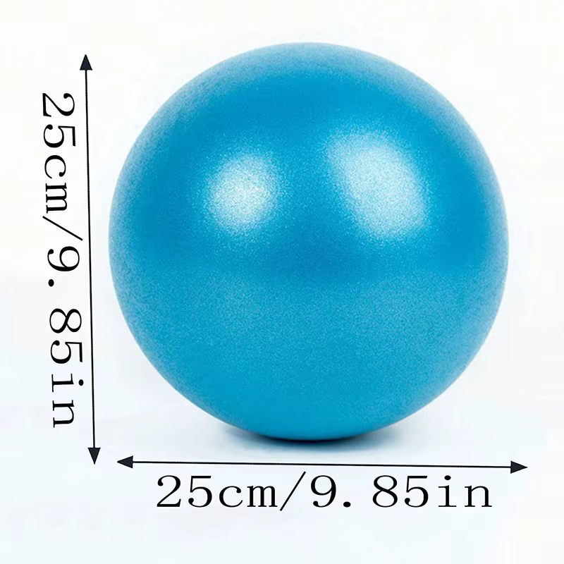 25 cm anti-déflagrant PVC mini balle de yoga
