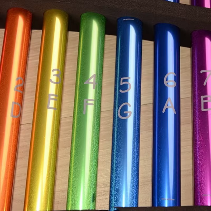 Tube en aluminium de méditation