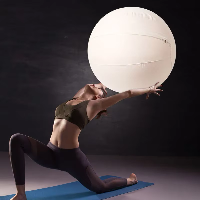 Couverture de balle de Yoga en lin 55-75cm