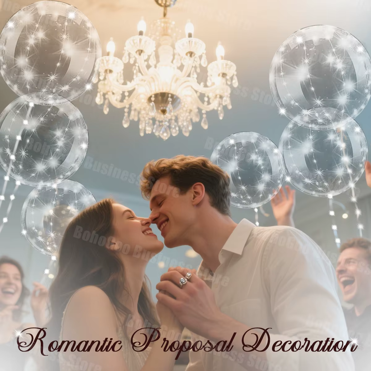 10-100 ensembles de ballons Led avec piles, ballons lumineux clignotants transparents pour décoration de proposition de mariage, fête d'anniversaire, cour extérieure