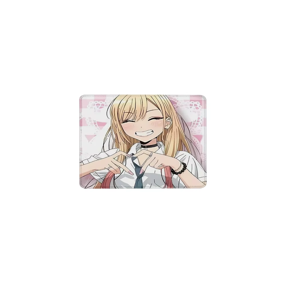 Petit tapis de souris Anime mignon pour ordinateur, Kitagawa Marin, accessoires de bureau, tapis de bureau, tapis de jeu
