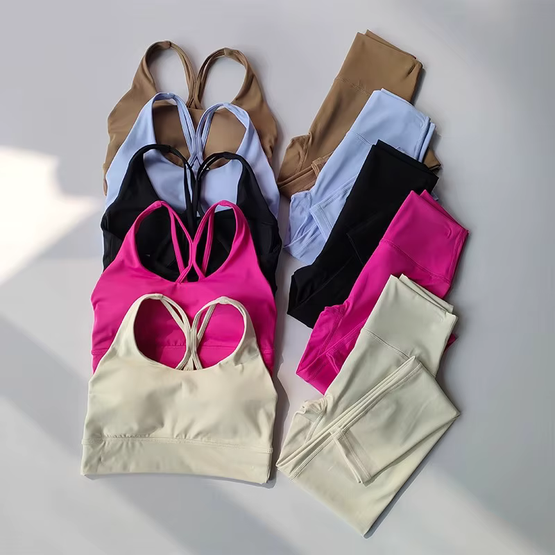 Ensemble de yoga respirant pour femmes