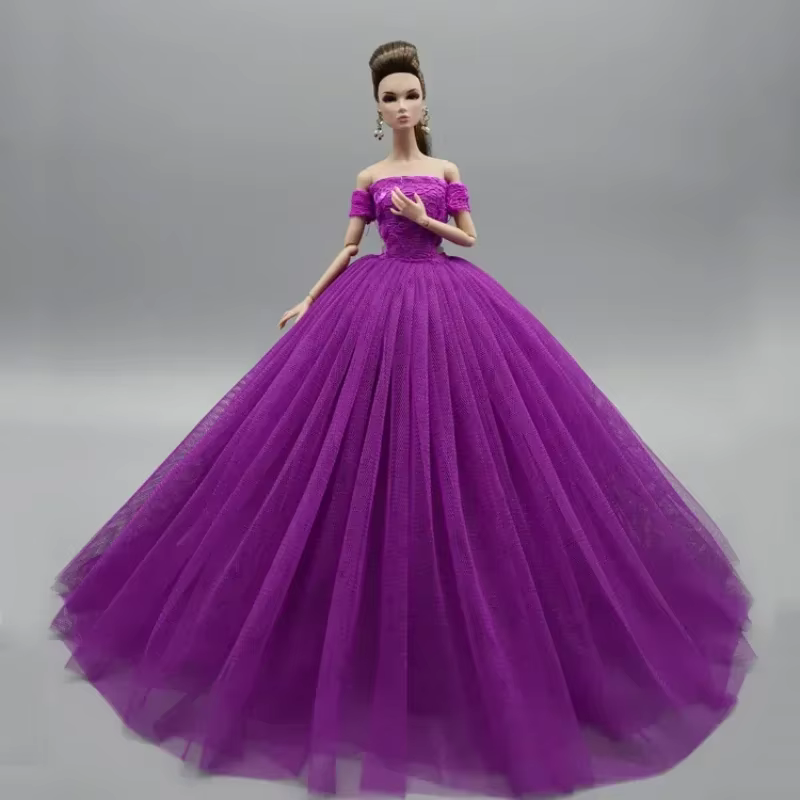 Robe de mariée longue au beurre, accessoires olympiques, vêtements pour vos poupées BB, BBI201010F