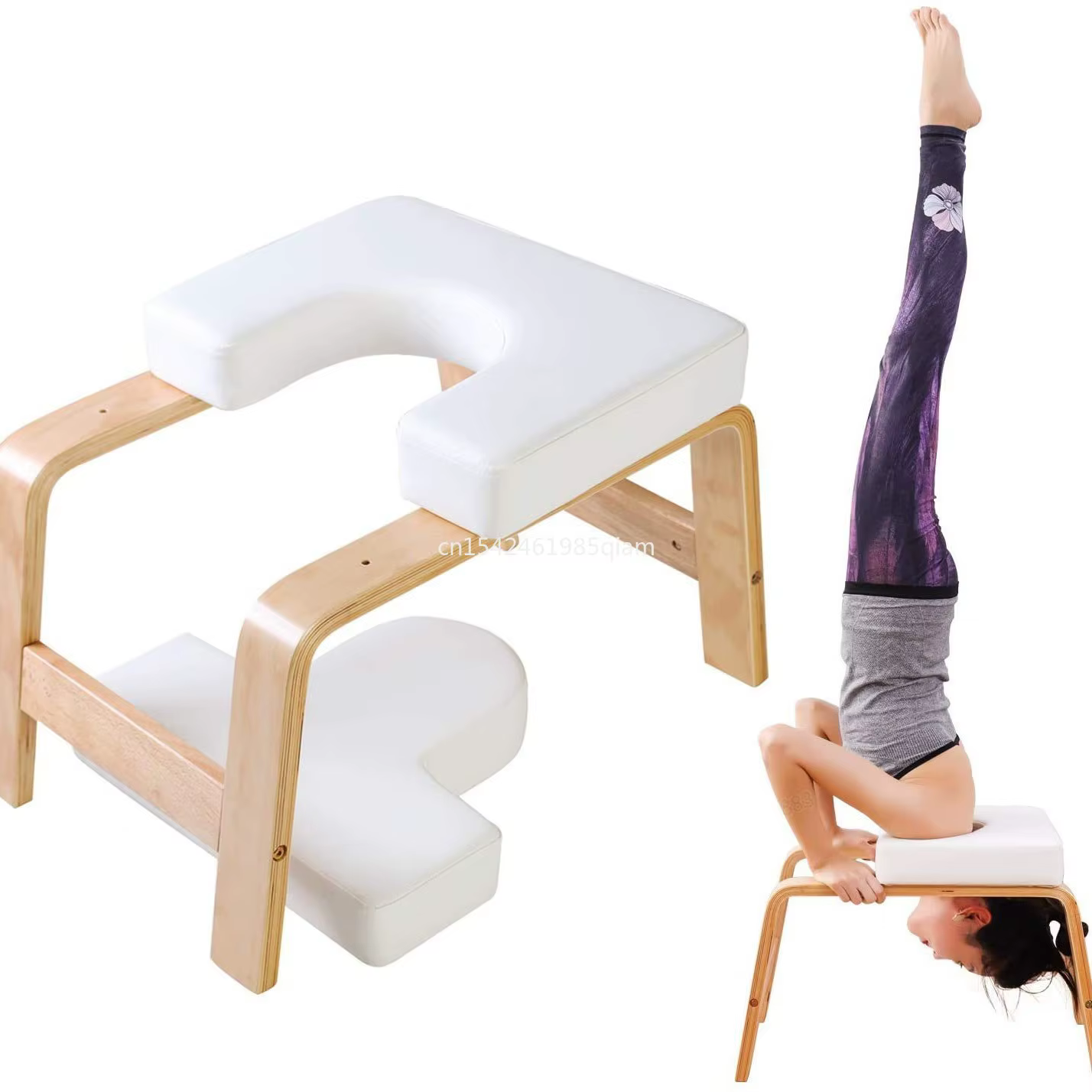 Chaise inversée, banc de tête de Yoga