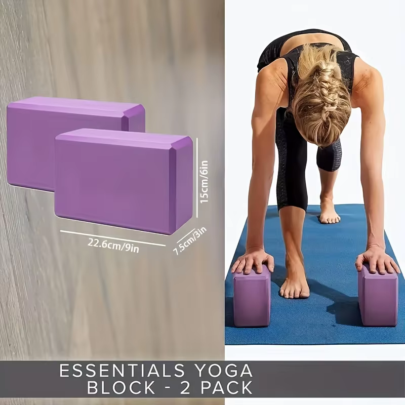 Briques de yoga en mousse