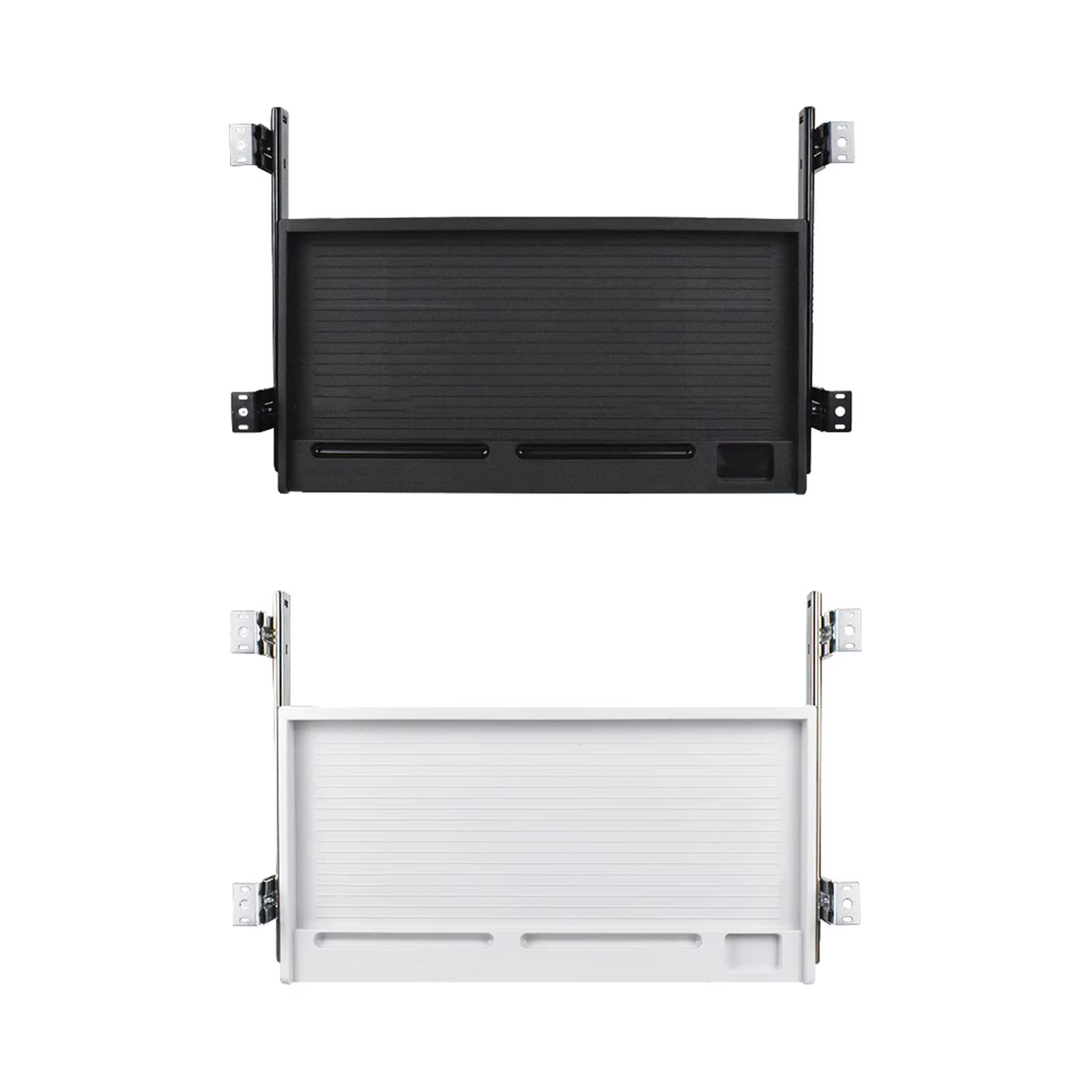 Plateau pour clavier sous le bureau, organiseurs de clavier, plateau pour clavier extractible pour la maison