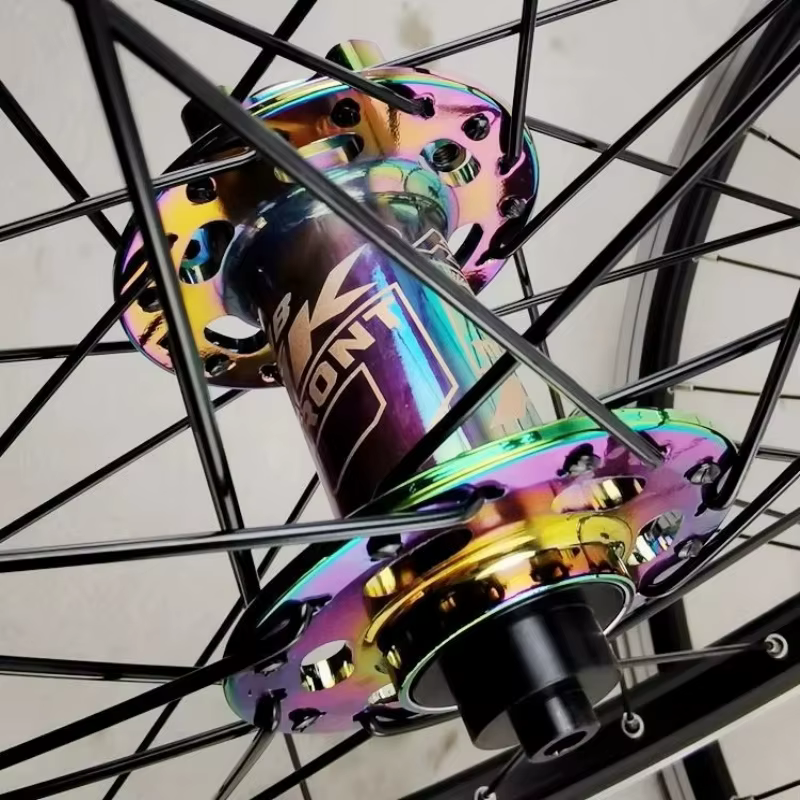 Jeu de roues de VTT 26/27,5/29 pouces, jantes en alliage d'aluminium à double paroi avec rayons à embouts, roues avant et arrière avec freins V-Brake