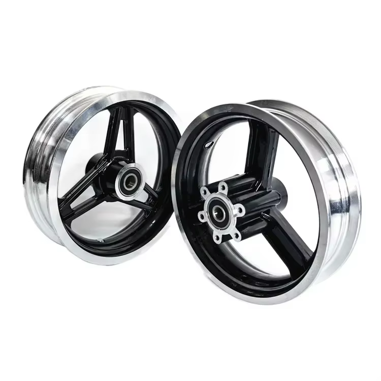 Moyeu de roue de scooter électrique, jantes en alliage d'aluminium, 10 po, 10x2, 10x2.125, 10x2.50, 10x2.25, 10x3.0