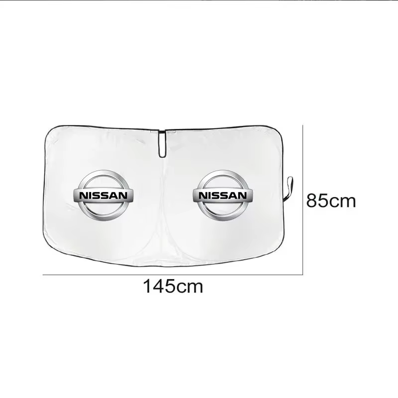 Pare-soleil de pare-brise avant de voiture, accessoires de Protection solaire pour Nissan Qashqai j11 j10 Juke X Trail t32 Tiida Leaf Versa
