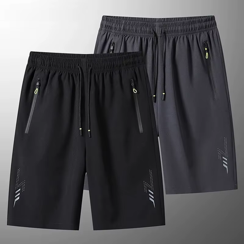 Shorts de sport d'été grande taille pour hommes – Tenue décontractée et confortable pour la course