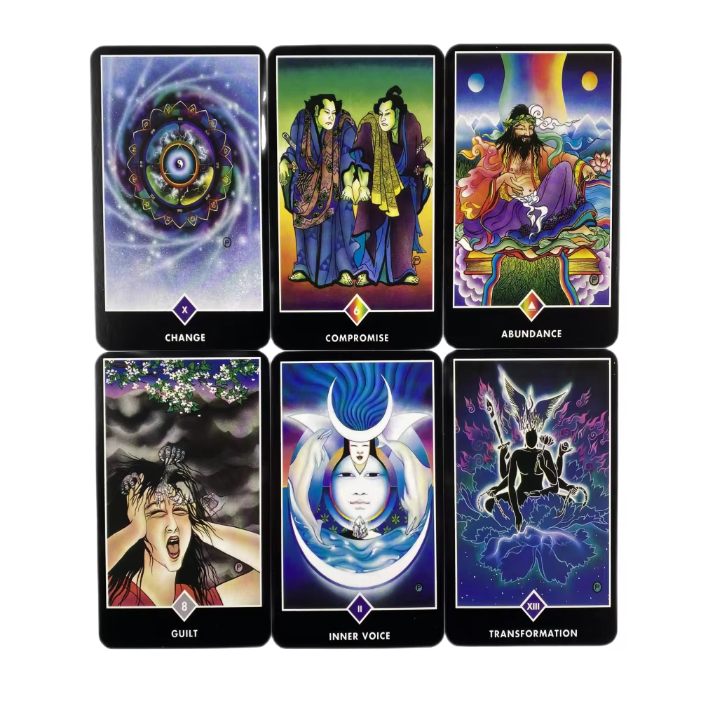 Osho Zen Tarot Cards A 79 Deck Oracle English Visions Divination Edition Borad Jeux de Jeu