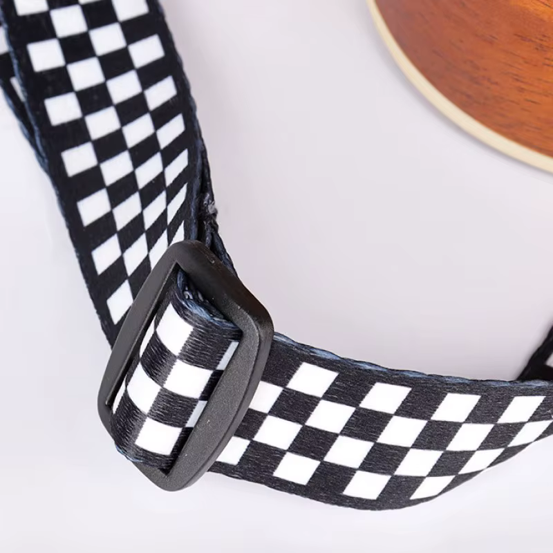 Sangle réglable pour ukulélé, ruban imprimé à clipser, style hawaïen, ceinture à 4 cordes, écharpe, accessoires