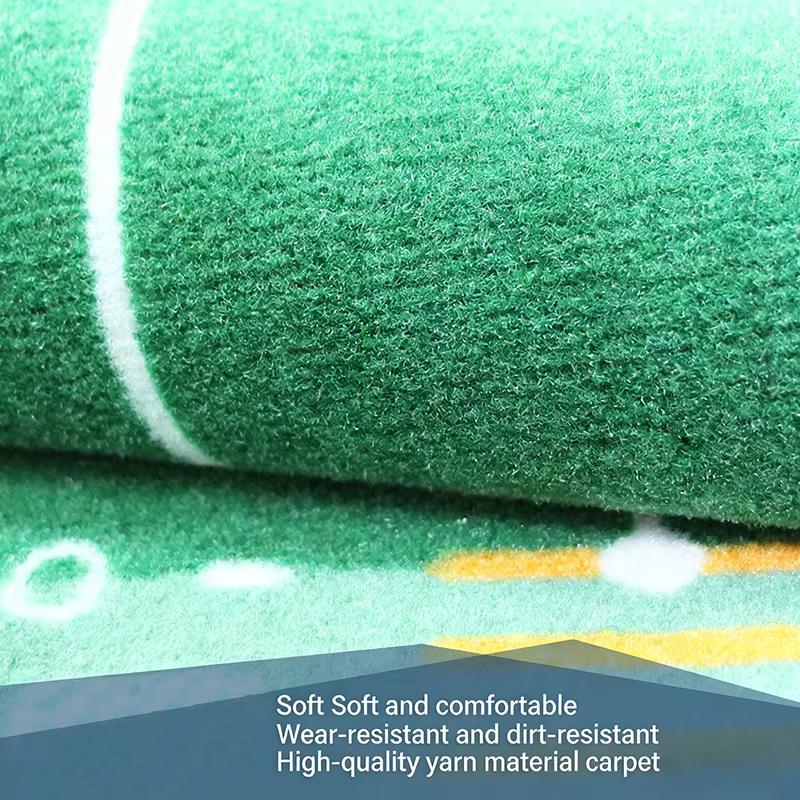 Tapis de putting de golf, cadeau pour golfeur, accessoire de golf léger et portable, améliore la précision du putting, aide à l'entraînement pour le parc, la pelouse, la maison