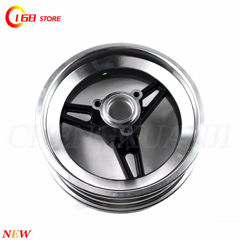 Roues en alliage d'aluminium de 10 pouces, pneus 10x2, 10x2.125, 10x2.50, 10x2.25, 10x2.70-6.5, adaptées aux roues de trottinettes électriques de 10 pouces
