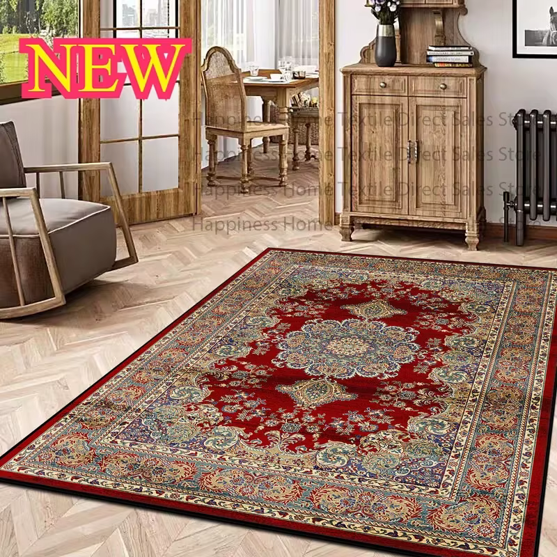 VIKAMA Tapis ethniques persans vintage, tapis turcs – Convient aux salons et aux chambres à coucher ; Tapis vintage, tapis de couloir, décoration intérieure