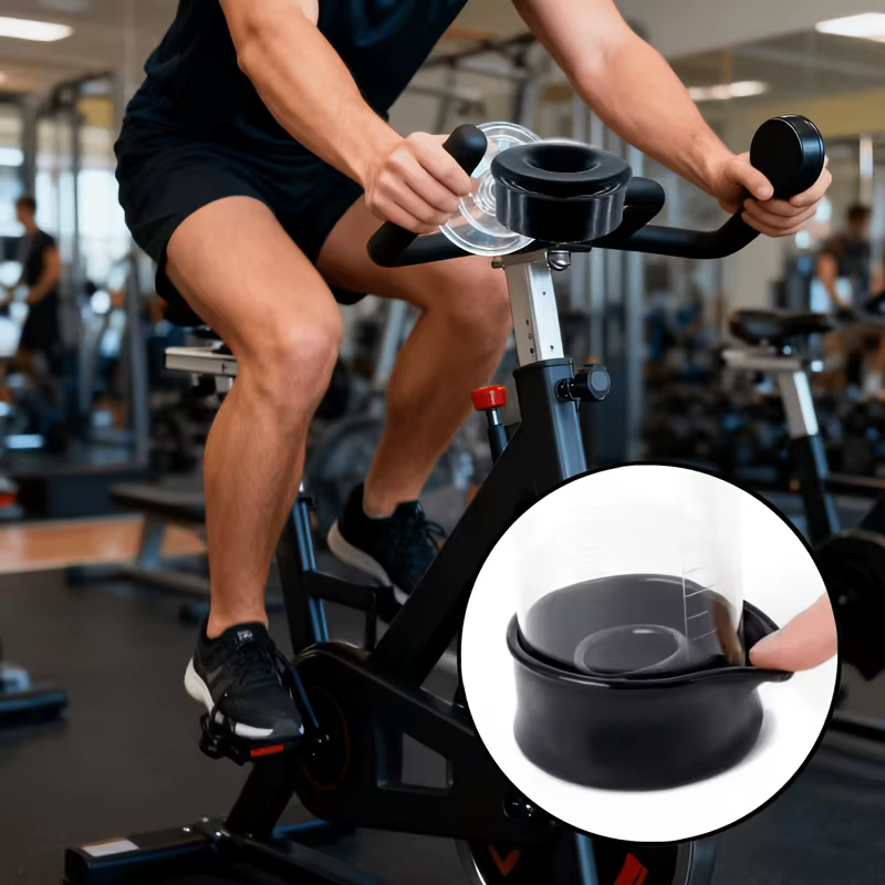 Ballon de fitness portable au design circulaire