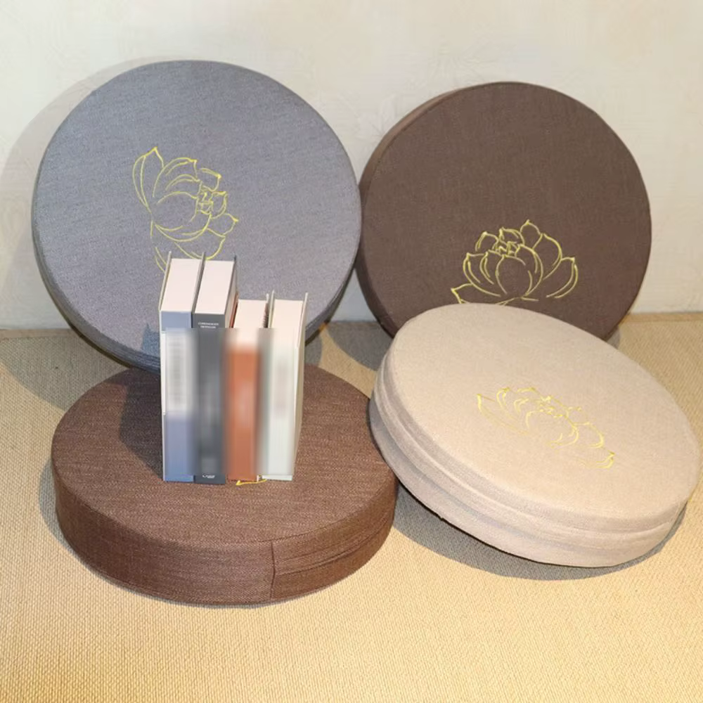 Coussin de méditation de Yoga de style japonais