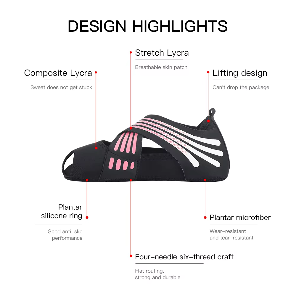 Chaussures de Yoga professionnelles antidérapantes