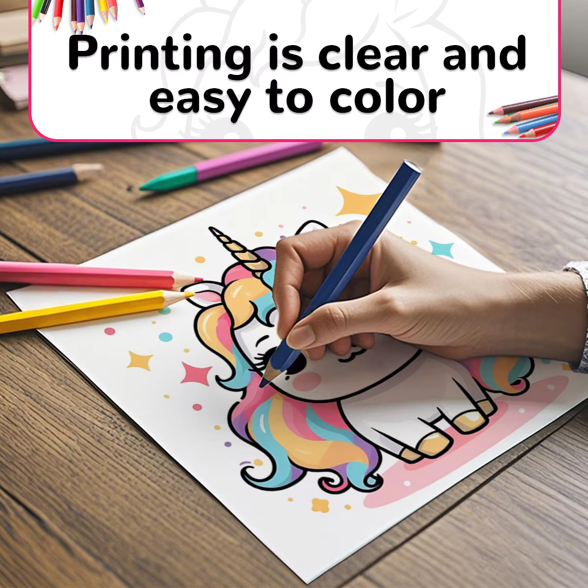 Livre de coloriage Nairobi orn pour adultes, optique premium, liberté, avec AdTosNairobi orns, poneys de comparaison de jeu