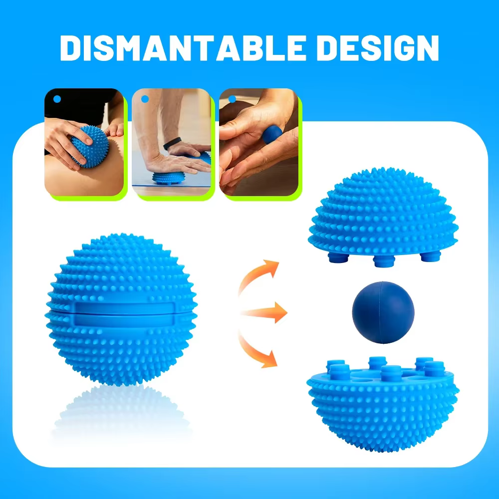 Balle de massage texturée Neuro Ball pour les pieds – Outil de libération myofasciale