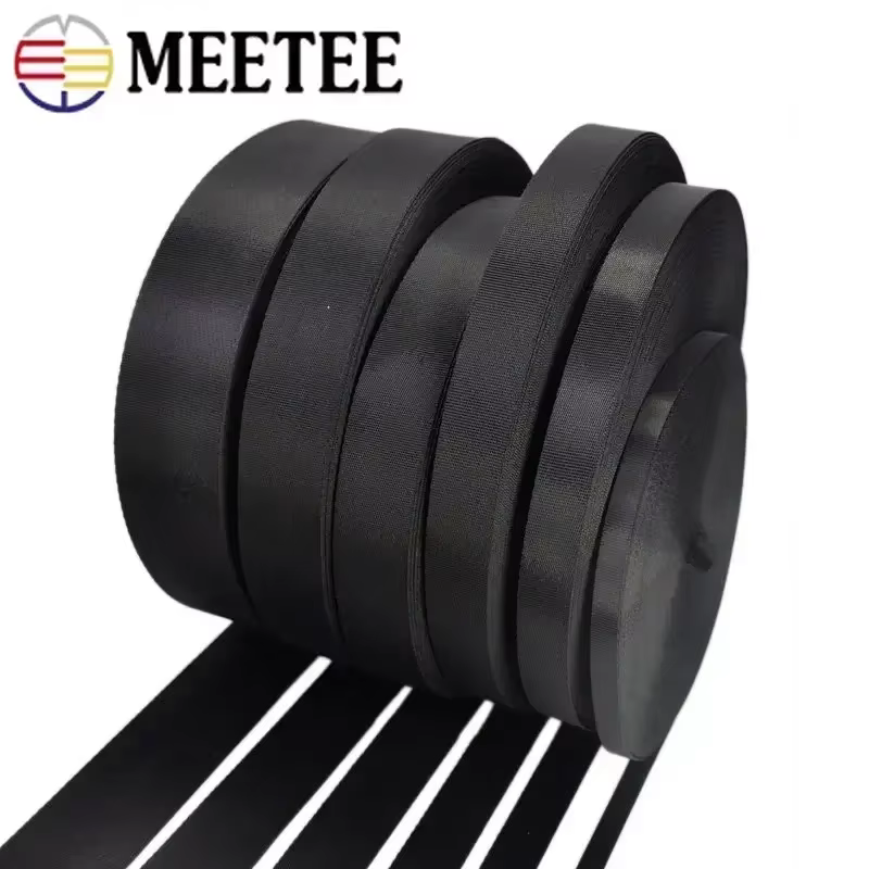 Sangle en Nylon noir 5M 10-100mm