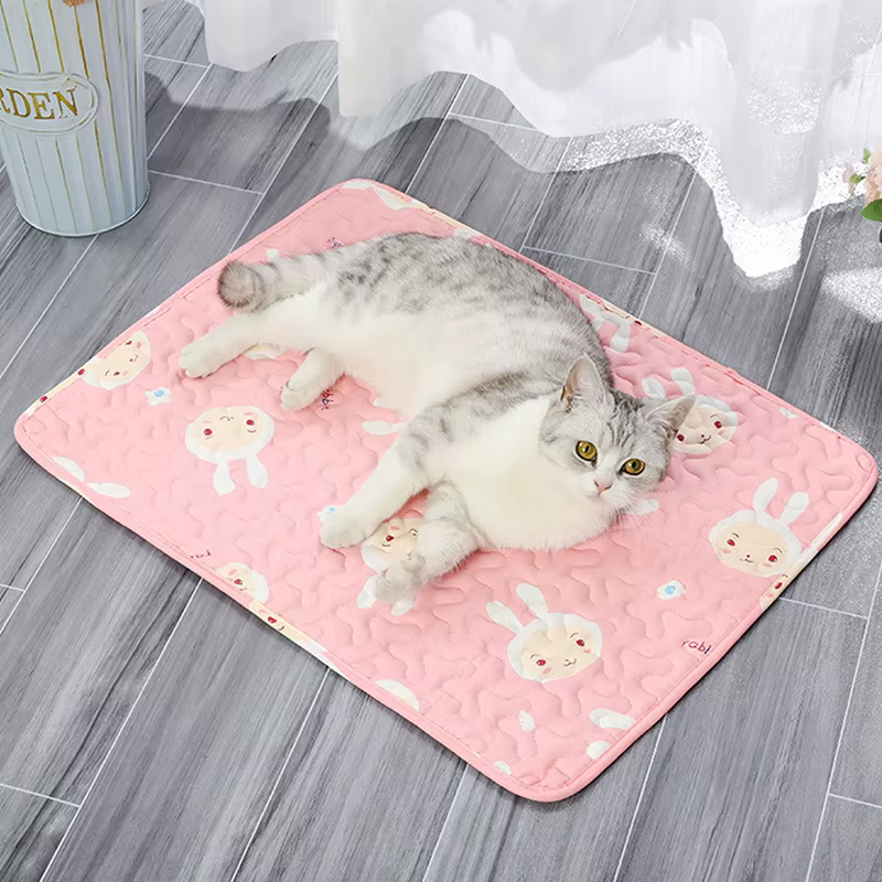 Tapis de pipi lavable pour animaux de compagnie, tapis réutilisable pour chiens, lit d'urine lavable, tapis d'entraînement pour chien, quatre saisons, tapis d'urine pour animaux de compagnie