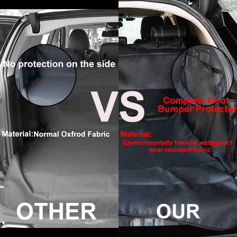 Polymères imperméables universels pour chiens, SUV, camion, camionnette, botte complète, protecteur de pare-chocs, matériau écologique pour la protection