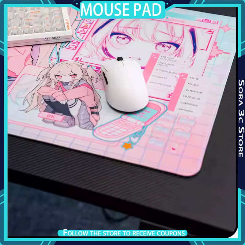 ATK Nana Anime tapis de souris neutre tapis coulissant Fps dédié e-sports jeu Durable ordinateur accessoires de bureau