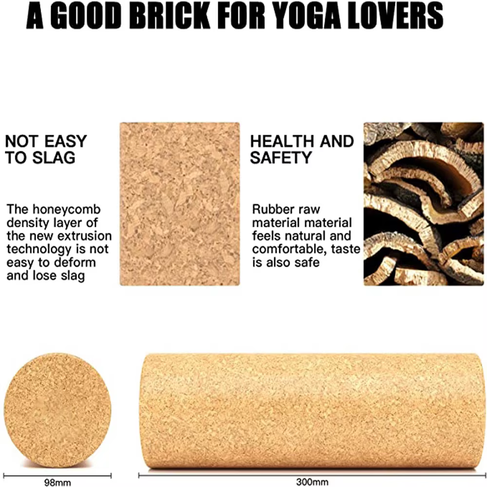 Colonne de Yoga Myofasciale en Liège Naturel