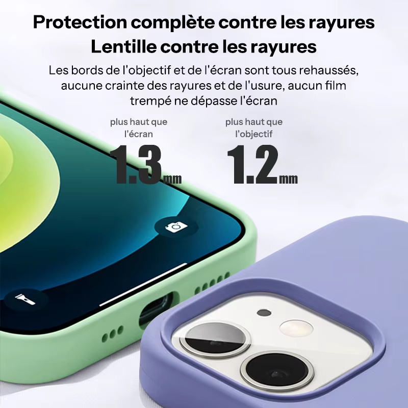 Coque souple de luxe en Silicone liquide, Protection pour iPhone 15 14 13 12 11 Pro Max Plus Mini, accessoires de téléphone 7 8 XS XR X