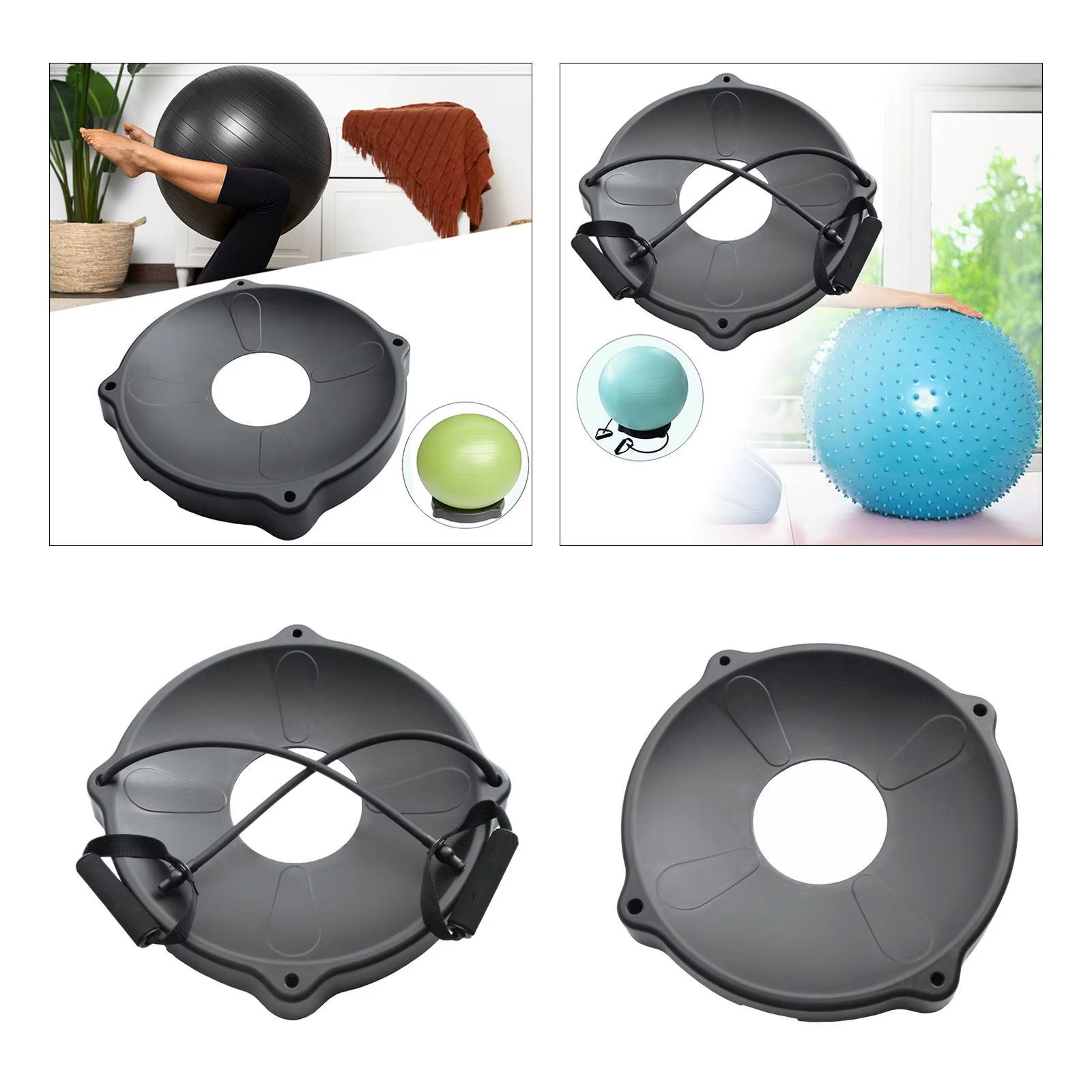 Base de support de chaise de balle de Yoga
