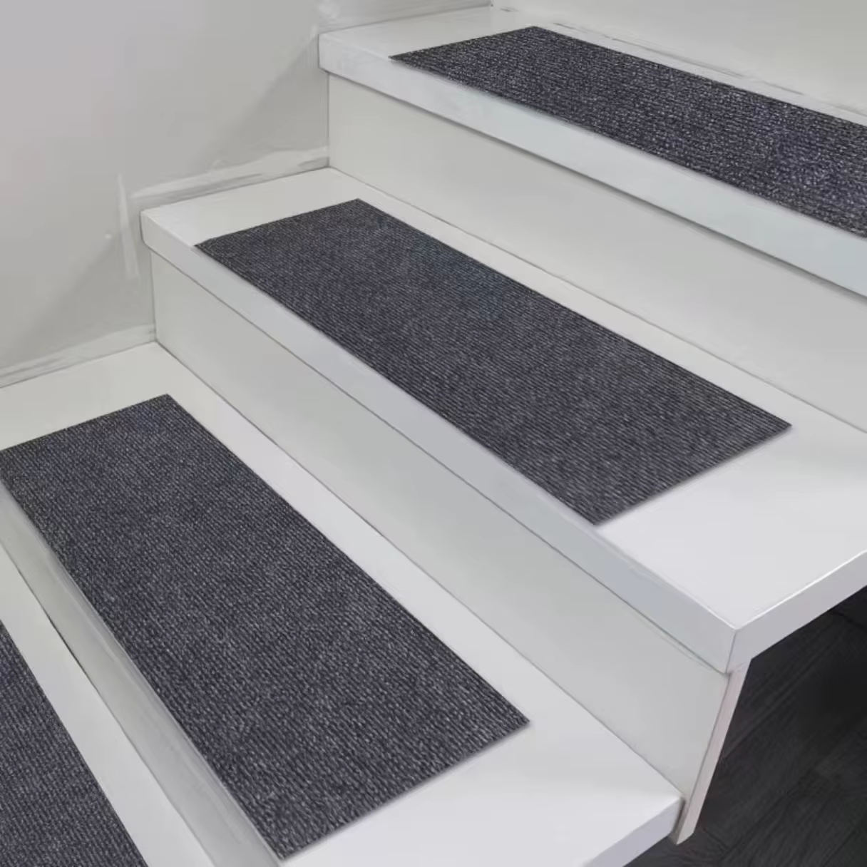 Tapis d'escalier auto-adhésifs, tapis de sol, tapis de porte, tapis antidérapants pour marches d'escalier, coussinets de protection, décoration intérieure