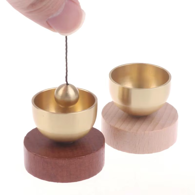 Ensemble de bols chantants portables