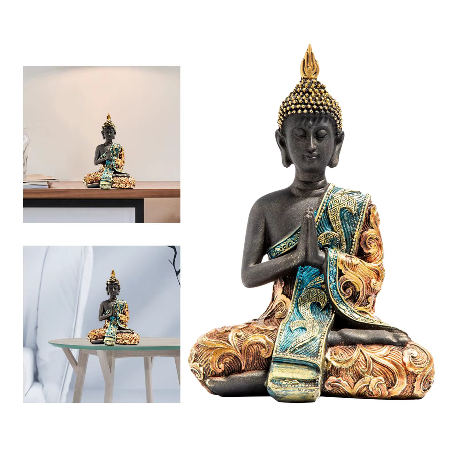 Statue de Bouddha en résine de Thaïlande