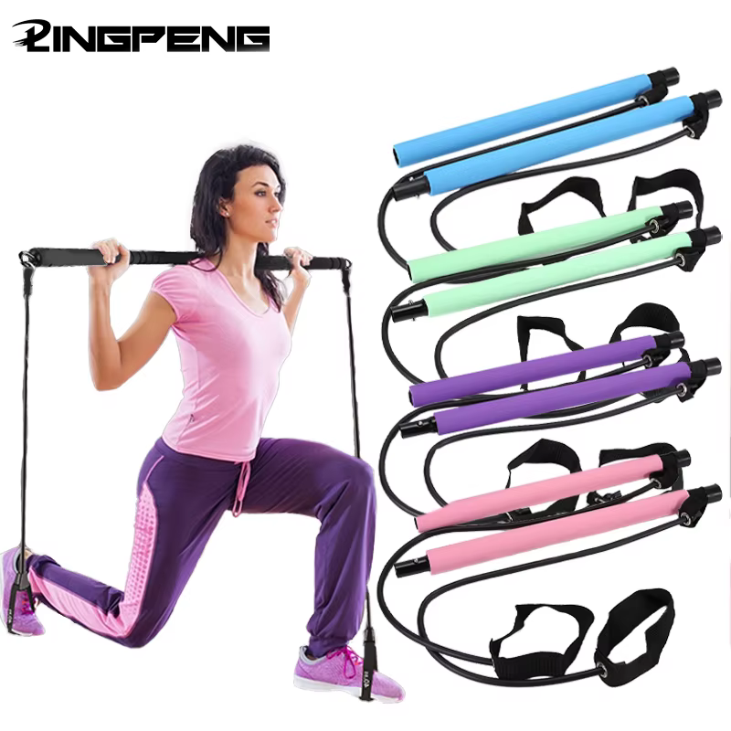 Barre d'épissure portable pour le yoga