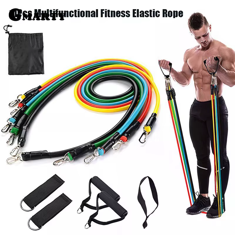 11 pièces/ensemble de sangles d'entraînement musculaire