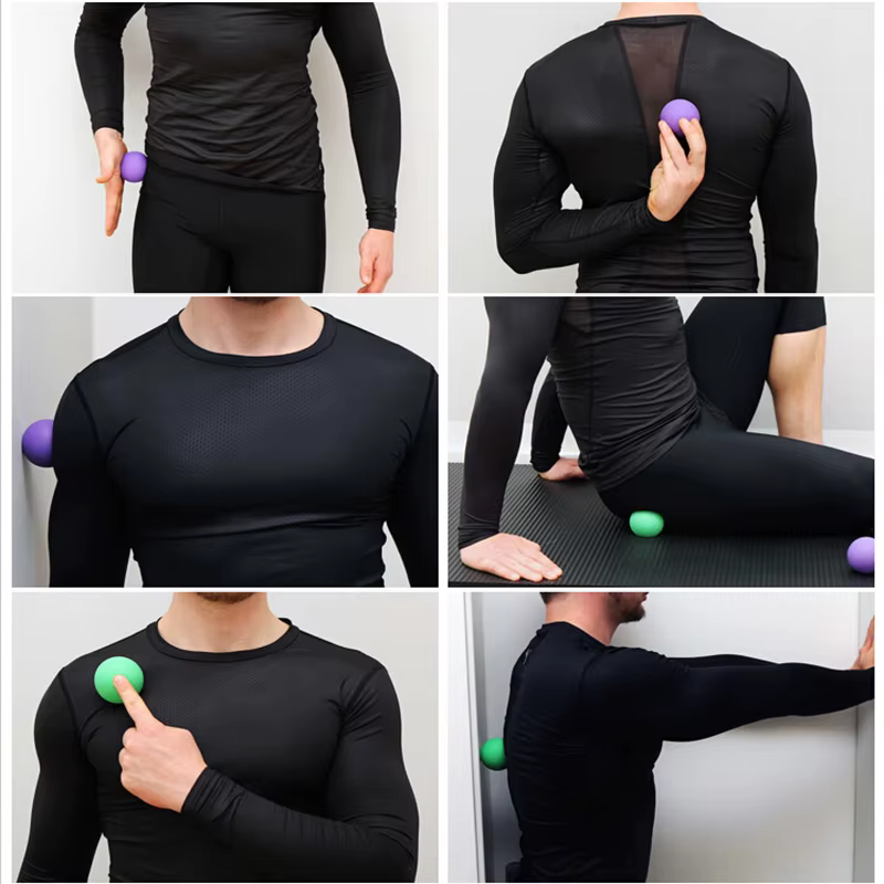 Boule de Massage Fascia en caoutchouc