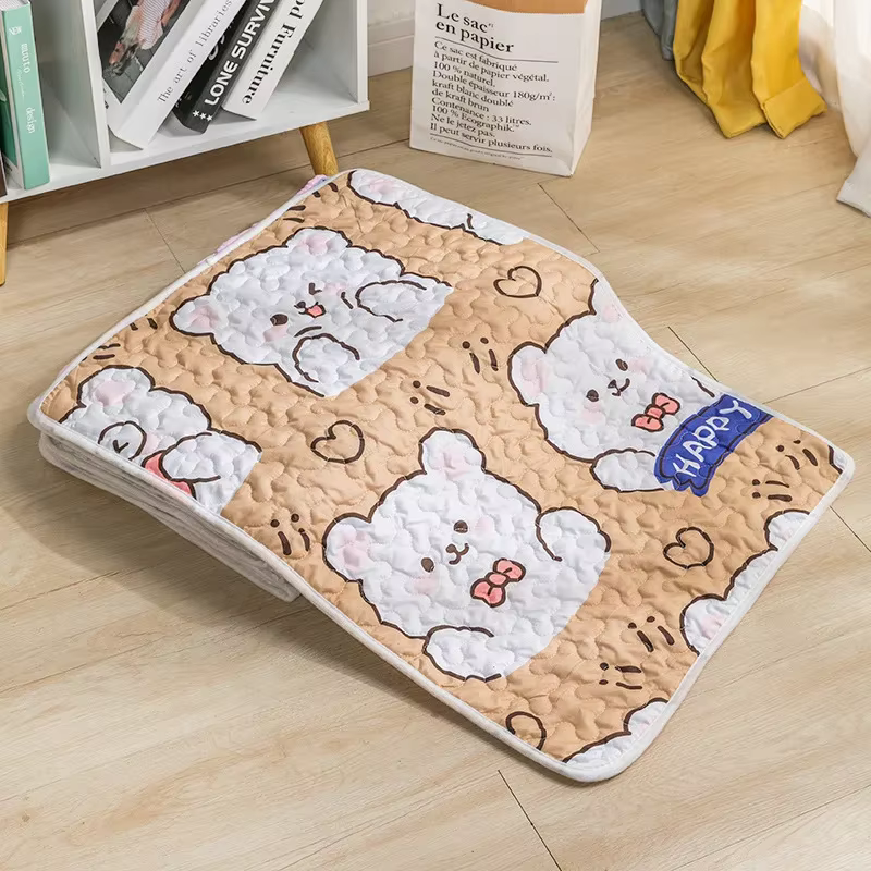 Tapis lavable pour couches pour animaux de compagnie, tapis réutilisable pour chiens, lit d'urine lavable, tapis d'entraînement pour chien, quatre saisons