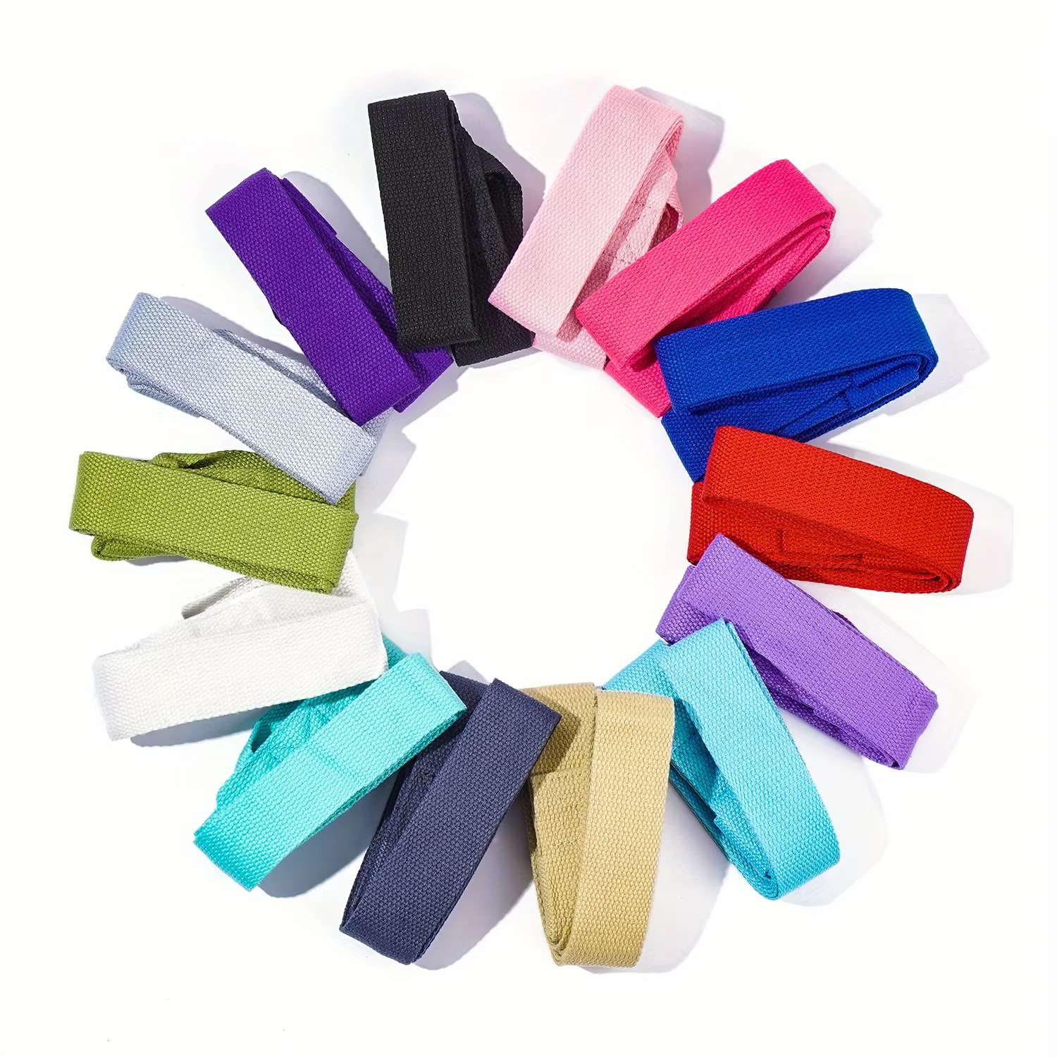 Sangles de Yoga sangles de tapis d'exercice corde sangles de Yoga élastiques bidirectionnelles sangle de tapis de Yoga en coton