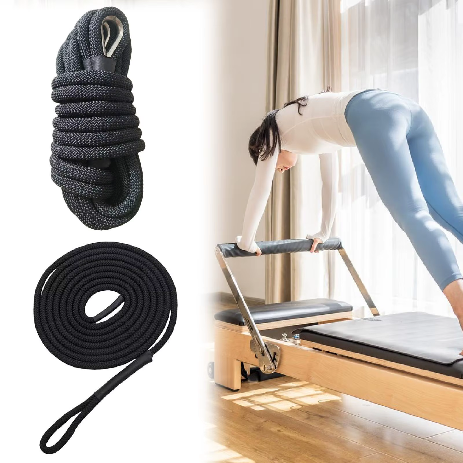 Corde de traction pour réformateur Pilates