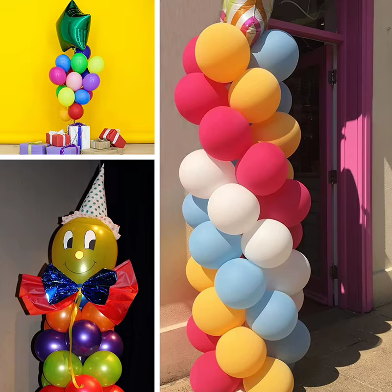 Supports télescopiques pour ballons