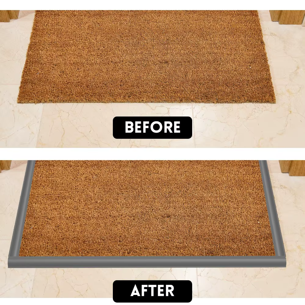 1 pièce Bande de finition de tapis auto-adhésive flexible de 1M/2M