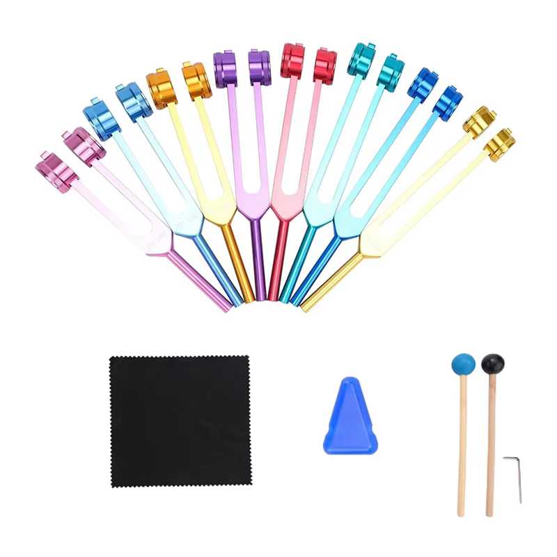 【Must-Haves】 Ensemble de diapasons de chakras