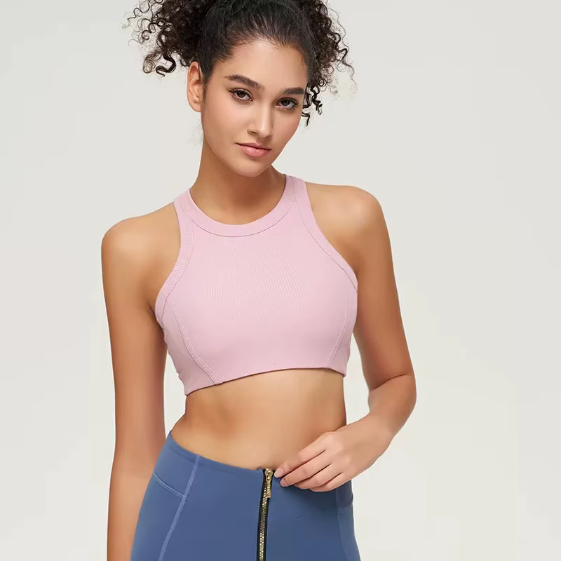 Soutien-gorge gilet de sport intégré avec sous-vêtements