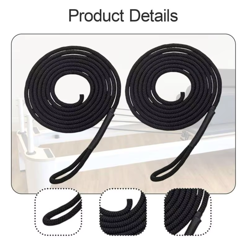 1/3 Pièces Corde de traction polyvalente pour Pilates Reformer